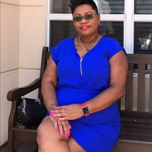 Beautiful Touia Sz XL bluish purple omg fabulous